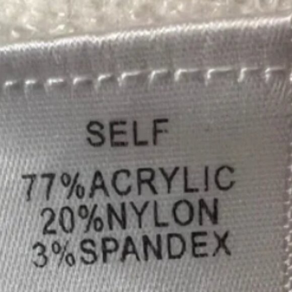 Gilli Women's Color Block Geometric Pattern Mock Neck Soft Sweater Medium - Picture 4 of 4